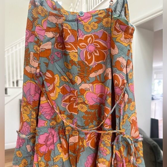 INDIKAH FRILL TRIM DRESS FLORAL PRINT NEW WITH TAGS - Picture 8 of 8